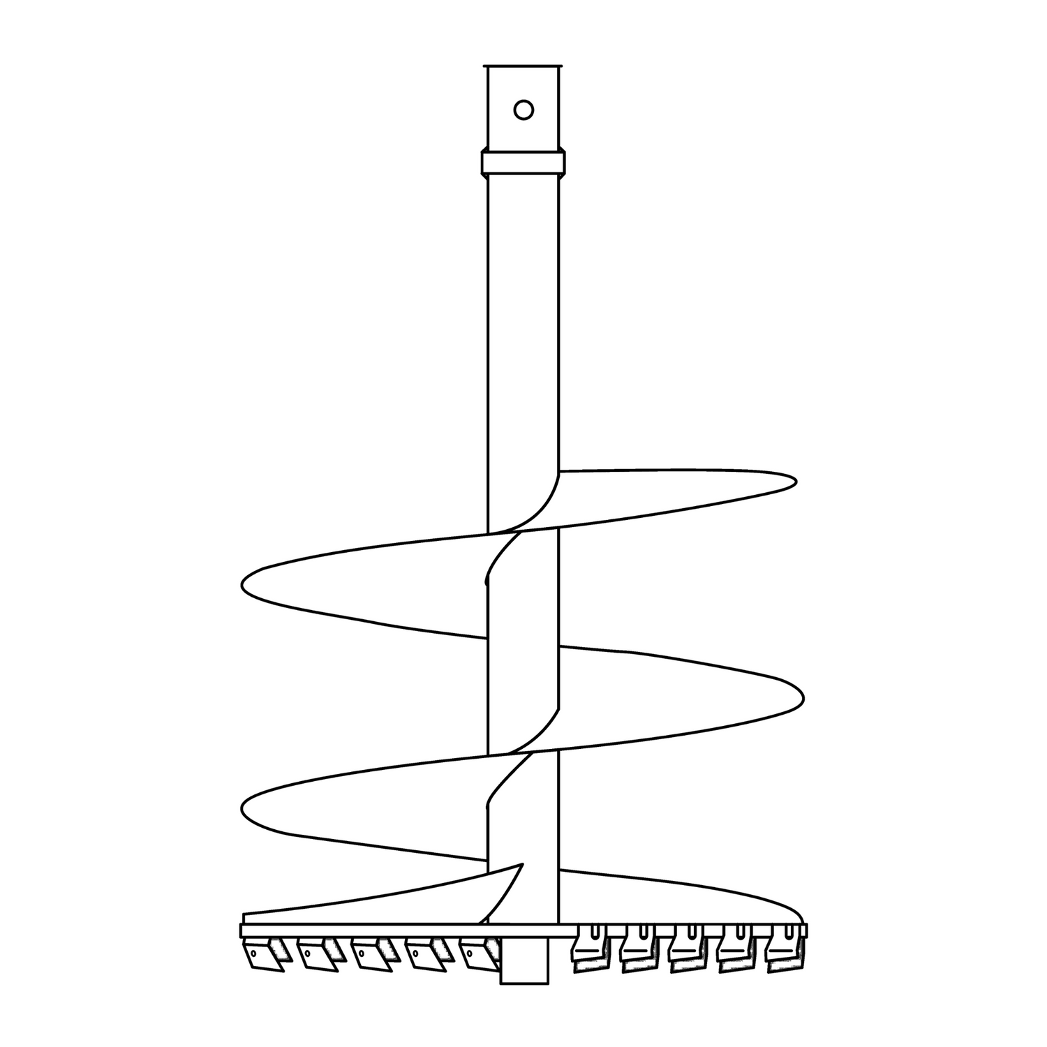 Auger drills