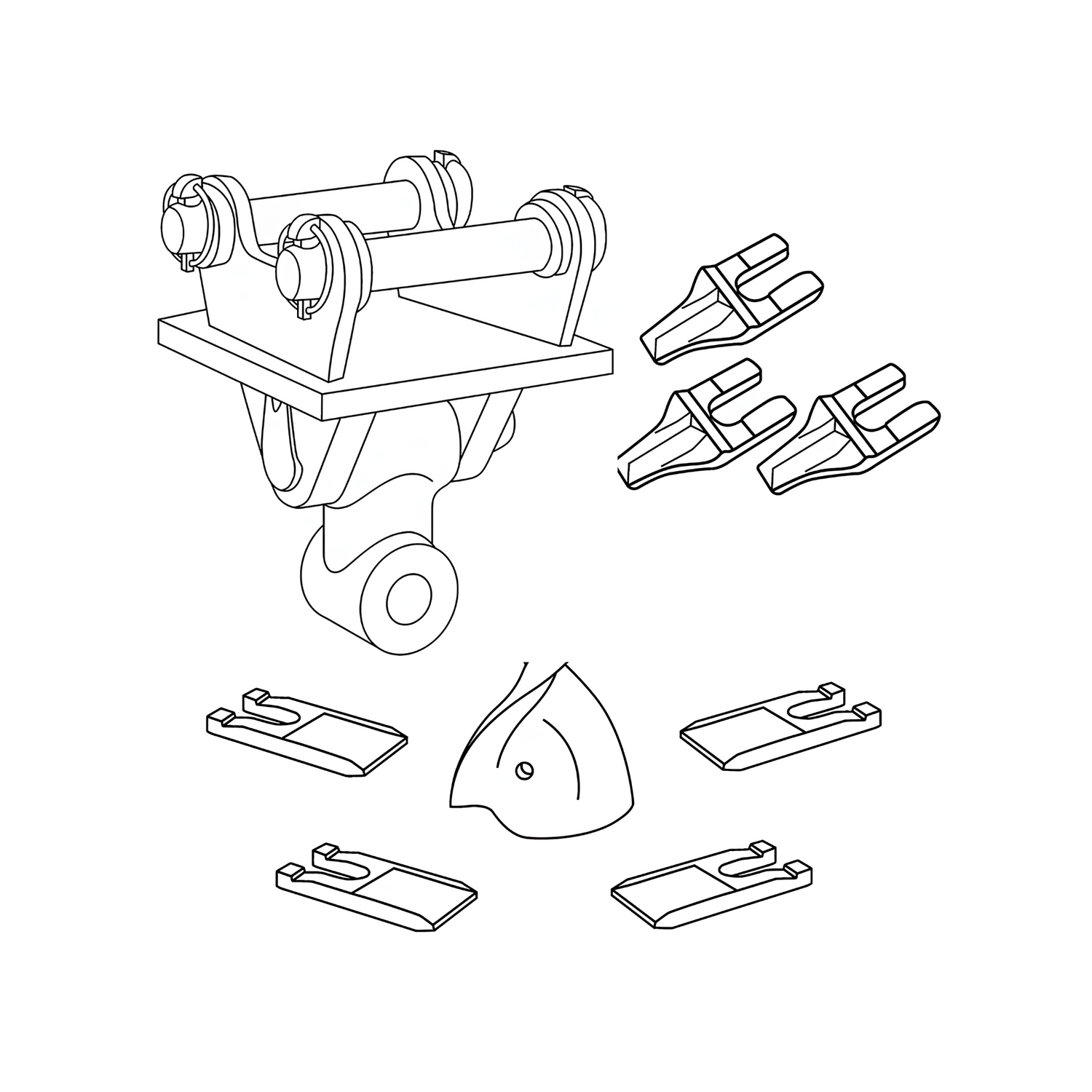 Auger parts