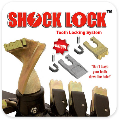 Auger tooth ~ shock lock tungsten